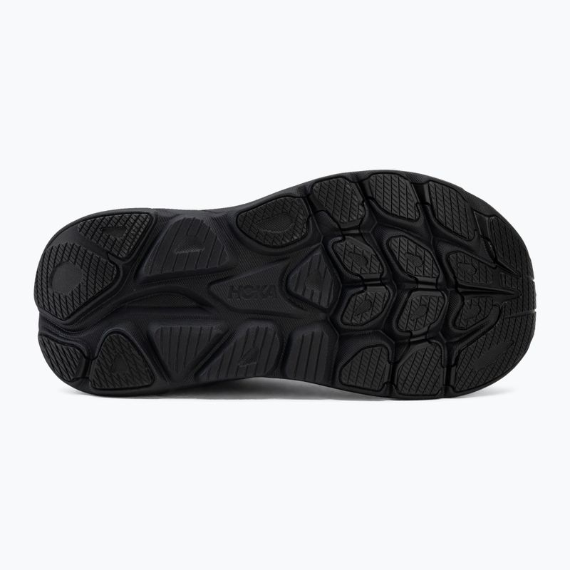 Dámske bežecké topánky HOKA Clifton 11 X-Wide black/black 4