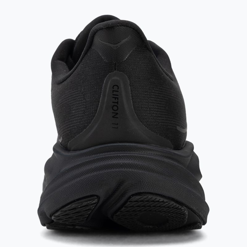 Dámske bežecké topánky HOKA Clifton 11 X-Wide black/black 6