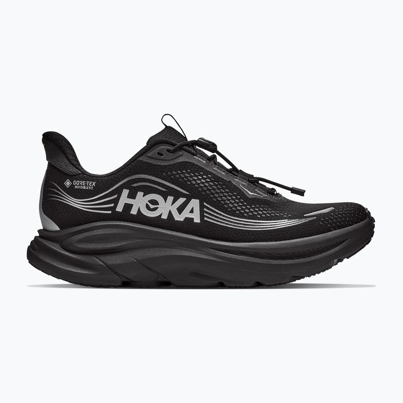 Pánske bežecké topánky HOKA Clifton 11 GTX Wide black/black 2
