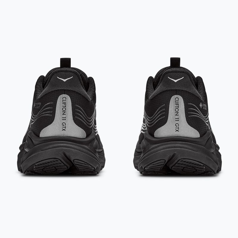 Pánske bežecké topánky HOKA Clifton 11 GTX Wide black/black 6