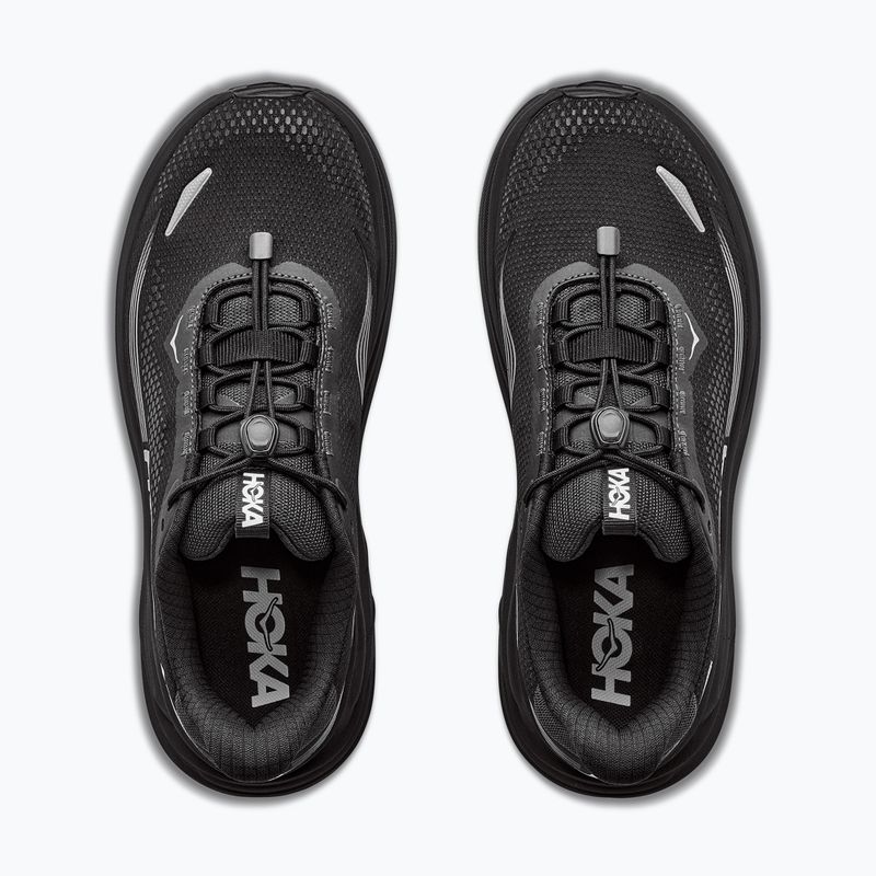 Pánske bežecké topánky HOKA Clifton 11 GTX Wide black/black 8