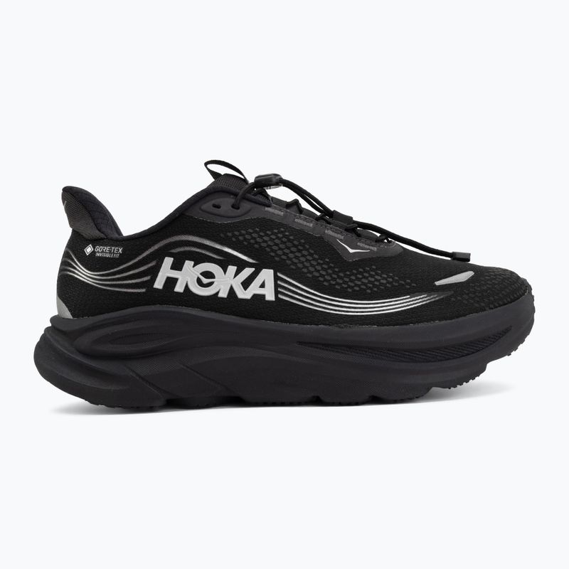 Pánske bežecké topánky HOKA Clifton 11 GTX Wide black/black 2