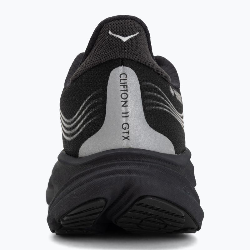 Pánske bežecké topánky HOKA Clifton 11 GTX Wide black/black 6