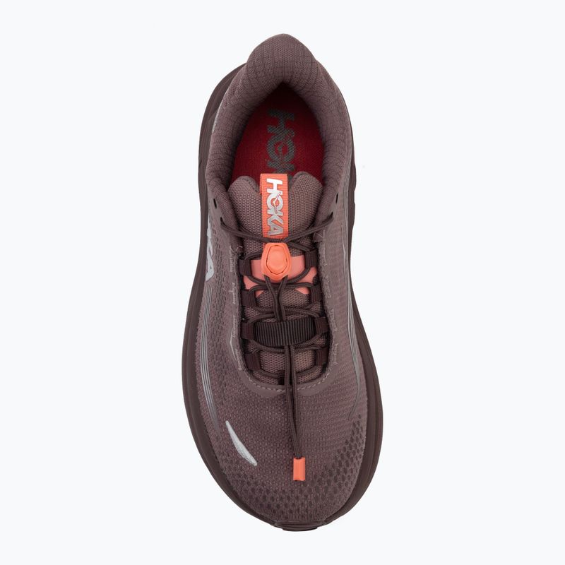 Dámske bežecké topánky HOKA Clifton 11 GTX Wide smoky quartz/deep mauve 5