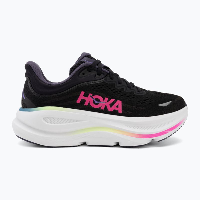 Dámske bežecké topánky HOKA Bondi 9 black/neon dragonfruit 2