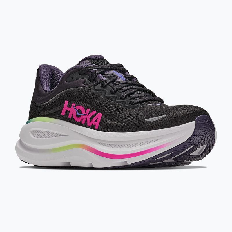 Dámske bežecké topánky HOKA Bondi 9 black/neon dragonfruit