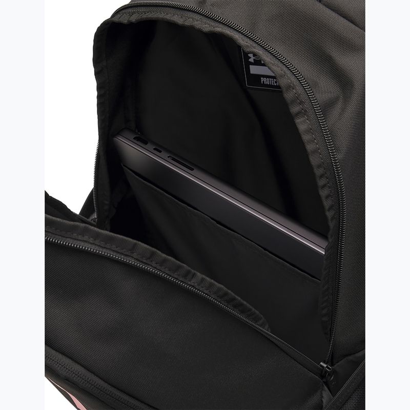 Batoh Under Armour Hustle Lite 26.5 l čierny/červený pretekár 4