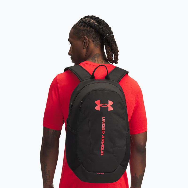 Batoh Under Armour Hustle Lite 26.5 l čierny/červený pretekár 5