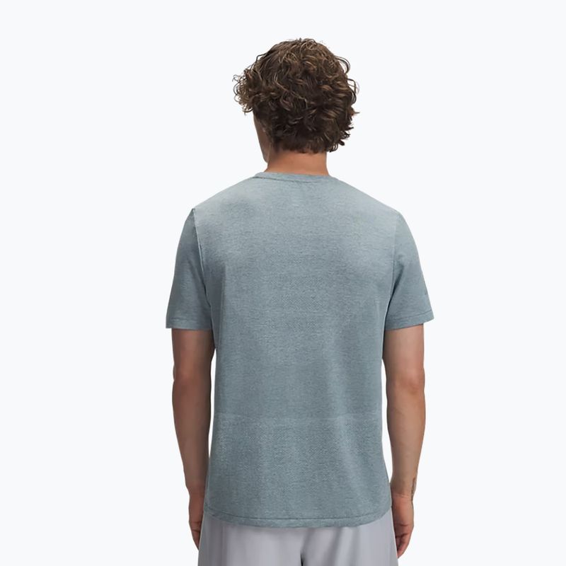 Pánske bežecké tričko Under Armour Seamless Stride serpentine/reflective 2