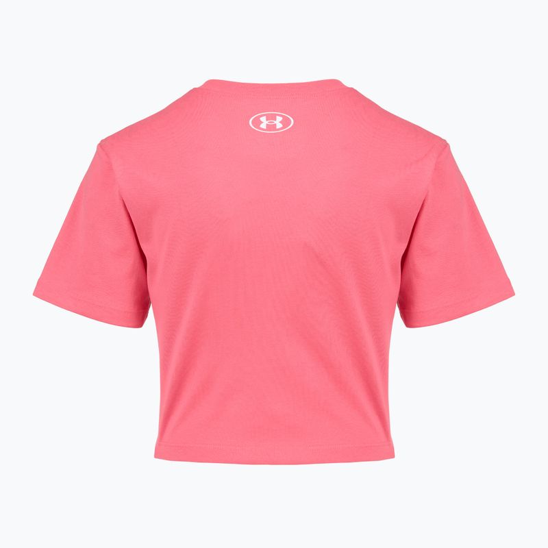 Detské tričko Under Armour Rival pink 2