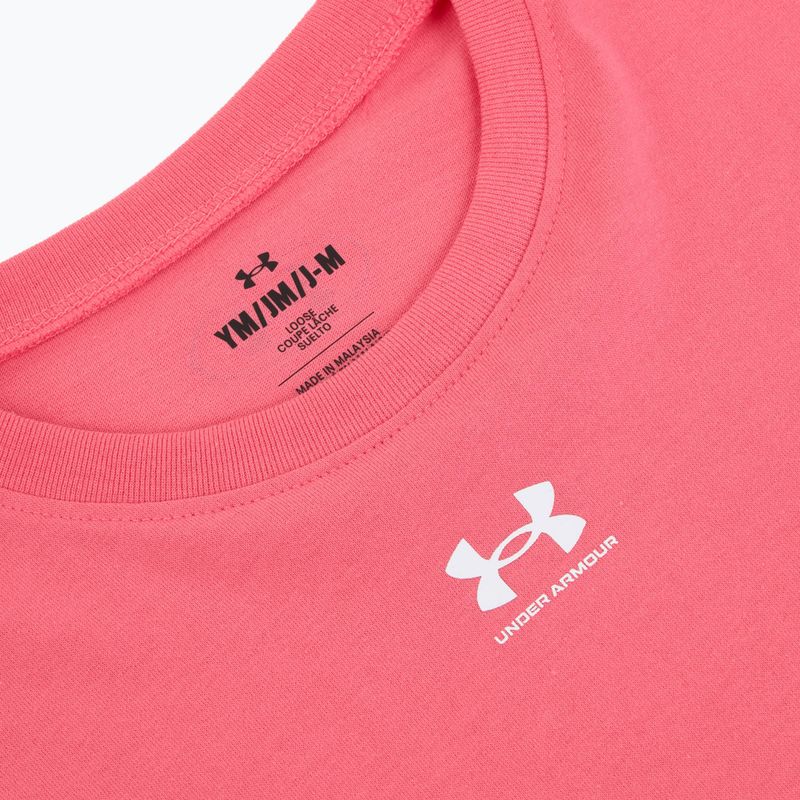 Detské tričko Under Armour Rival pink 3