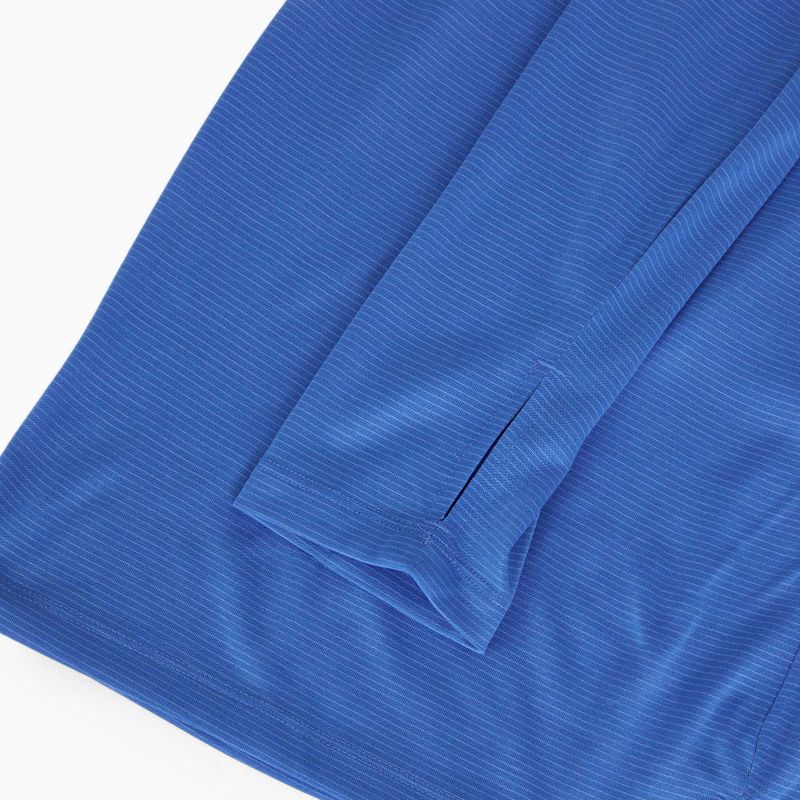 Pánska bežecká mikina Under Armour Launch 1/4 Zip blue atlantis/reflective 5