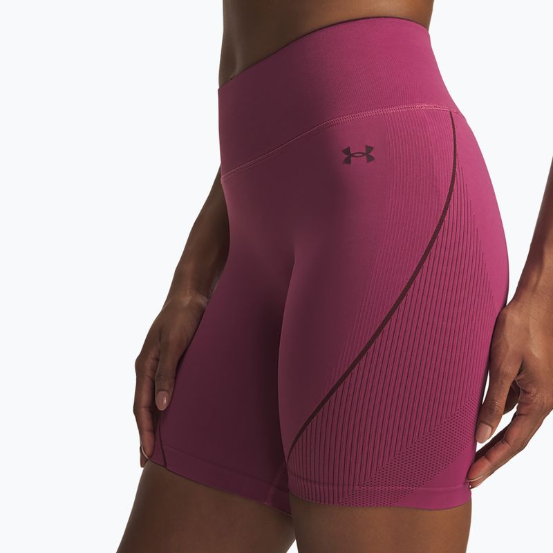 Dámske šortky Under Armour Vanish Seamless fuchsia dusk/dark maroon/dark maroon 4