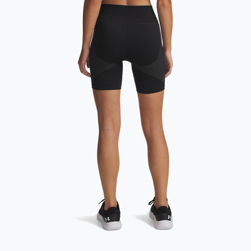 Dámske šortky Under Armour Vanish Seamless black/steel/steel 3
