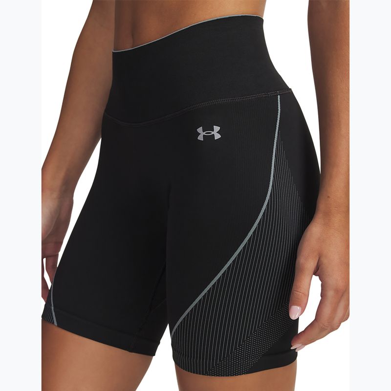 Dámske šortky Under Armour Vanish Seamless black/steel/steel 4