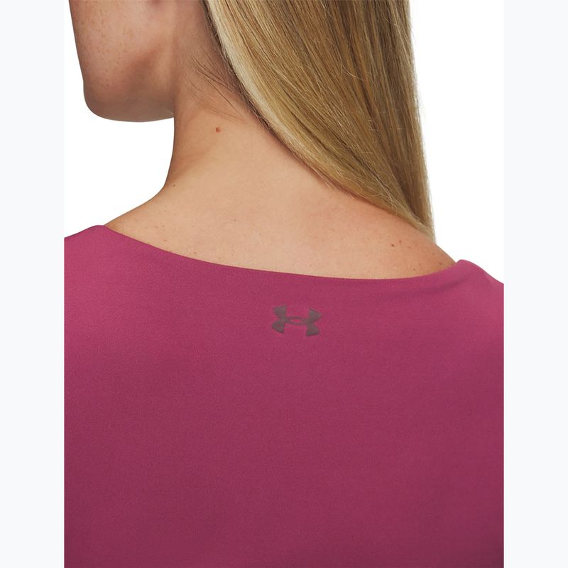 Dámske tréningové body Under Armour Motion fuchsia dusk/dark maroon 4
