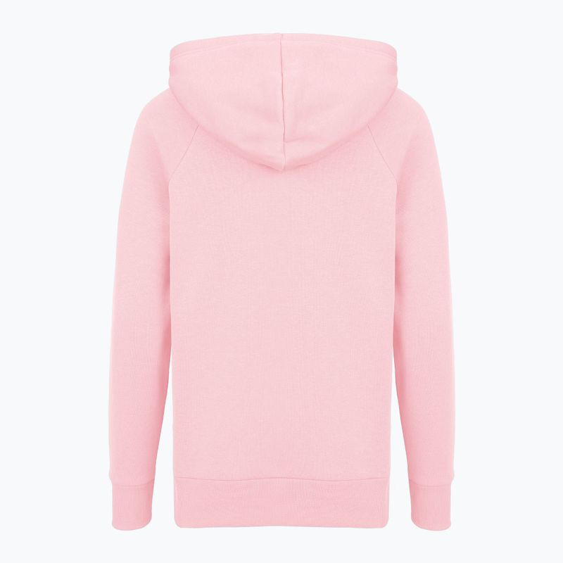 Damska bluza Under Armour Rival Fleece Big Logo Hoody prime pink/white 4