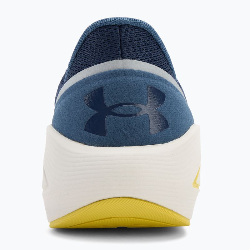 Pánske bežecké topánky Under Armour Sonic 7 washed navy/nu blue/yellow shade 6