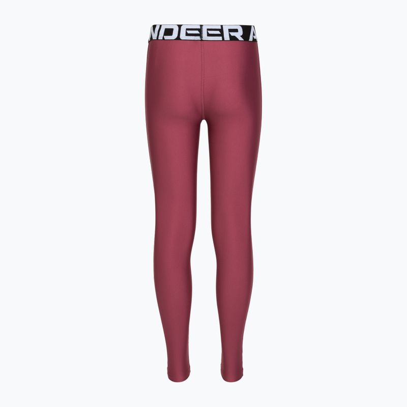 Detské tréningové legíny Under Armour HeatGear fuchsia dusk 2