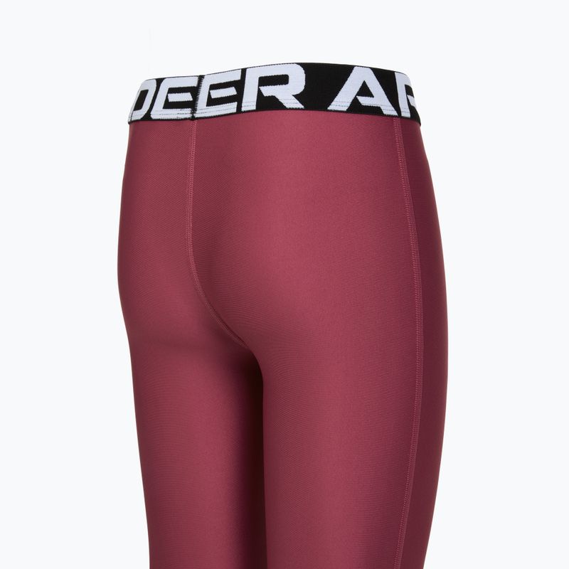 Detské tréningové legíny Under Armour HeatGear fuchsia dusk 4