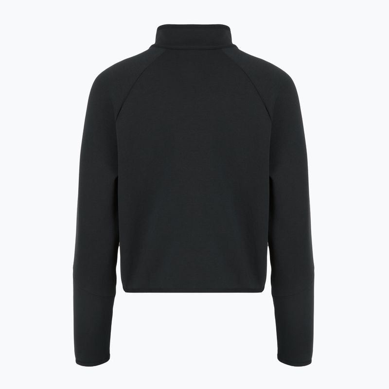 Dámská mikina Under Armour Unstoppable Fleece HZ černá/černá 2