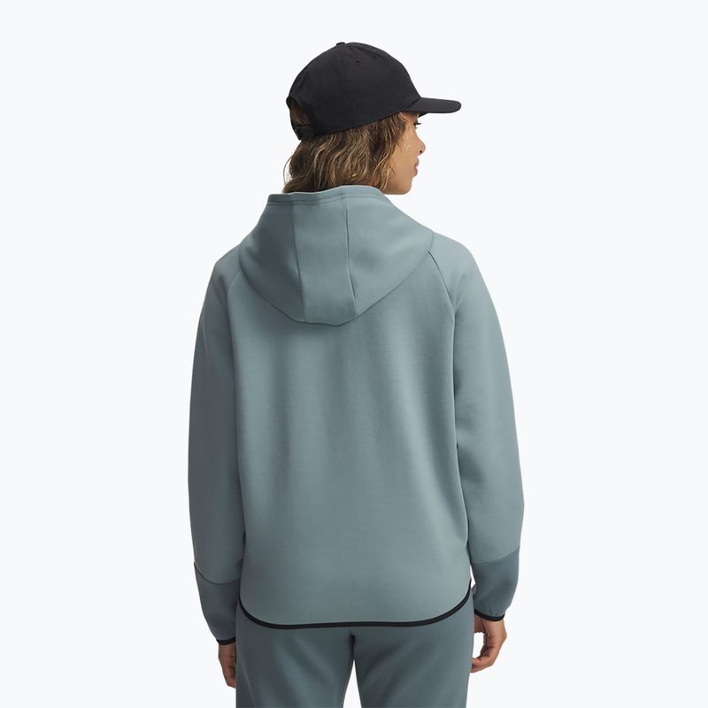 Dámska mikina Under Armour Unstoppable Fleece HZ serpentine/jasper blue/black 2