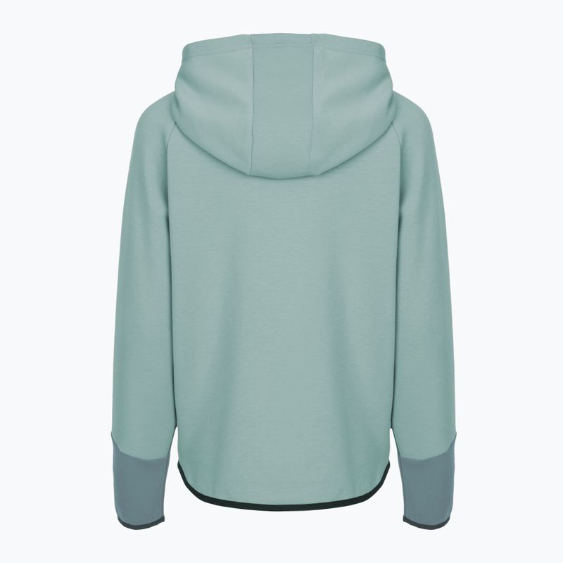 Dámska mikina Under Armour Unstoppable Fleece HZ serpentine/jasper blue/black 5