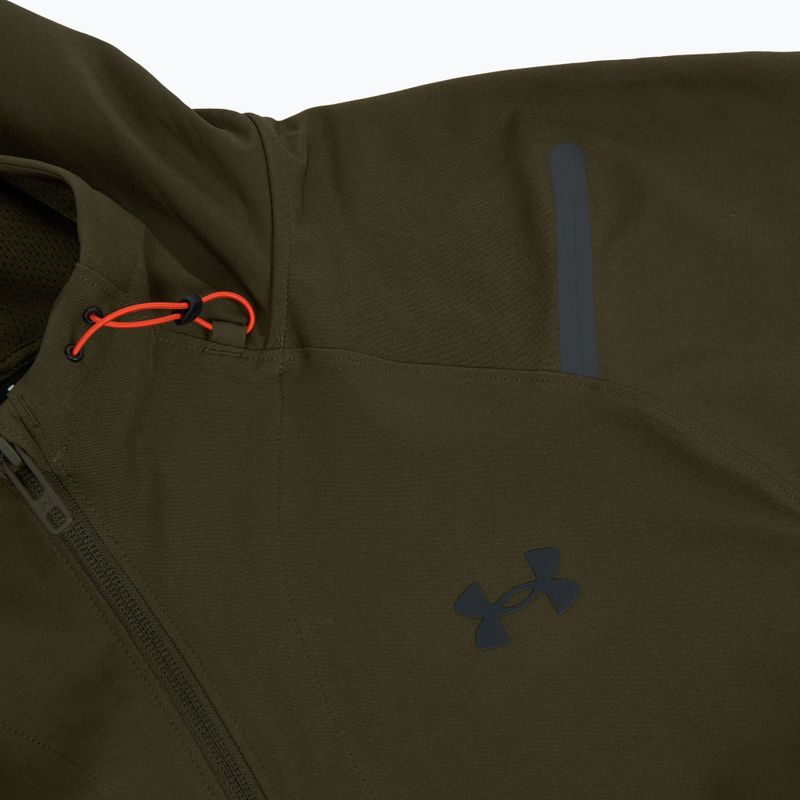 Pánska tréningová bunda Under Armour Unstoppable LC expedition green/black/black 4