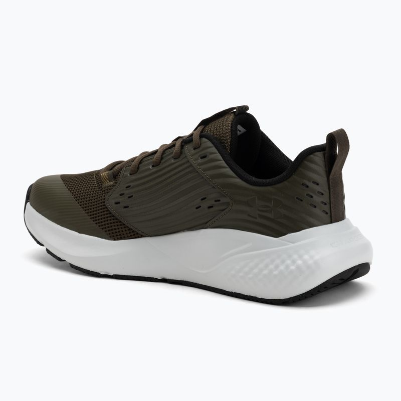 Pánske tréningové topánky Under Armour Commit 4 expedition green/halo gray/steel 3