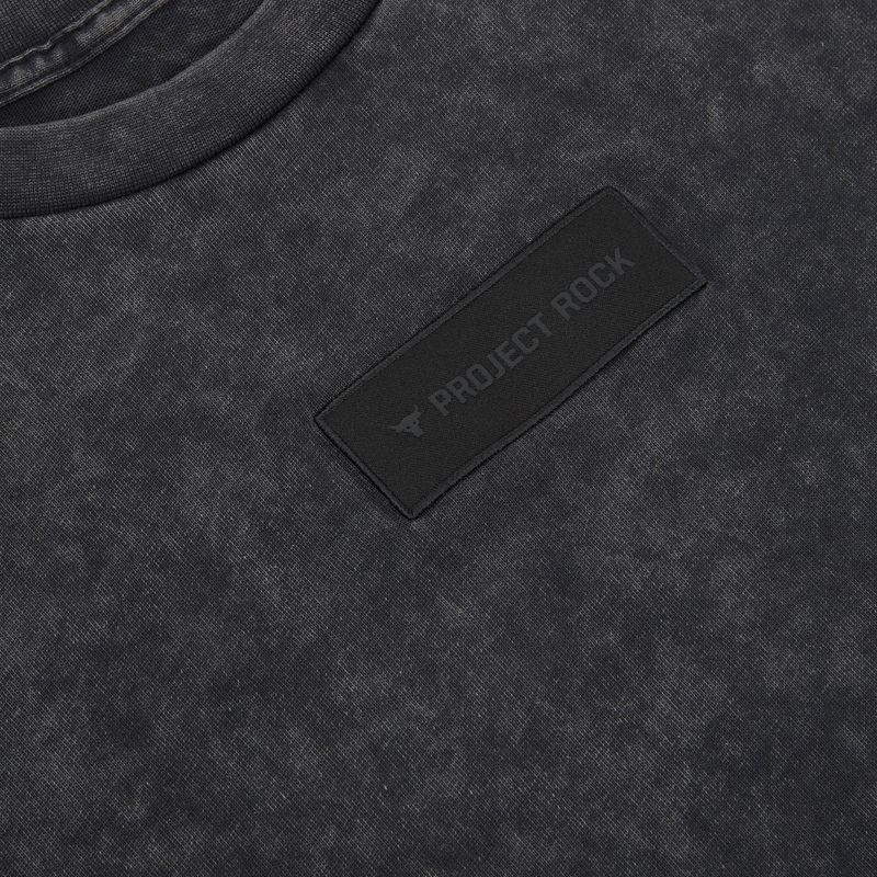 Pánske tréningové tričko Under Armour Project Rock Heavyweight Oversized black 3