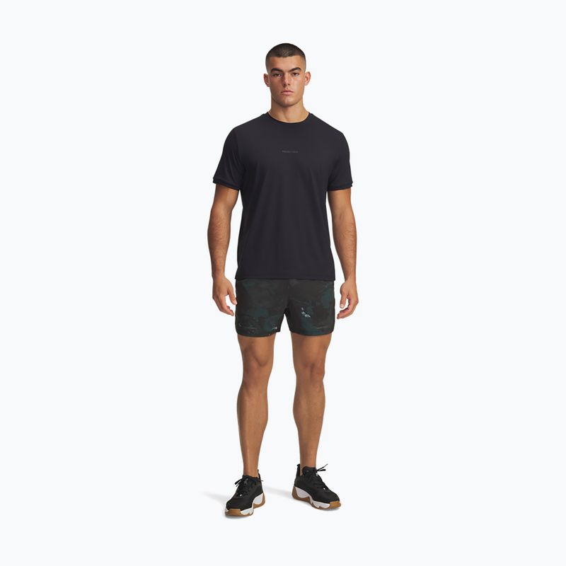 Pánske tréningové šortky Under Armour Project Rock Ultimate black/castlerock 2