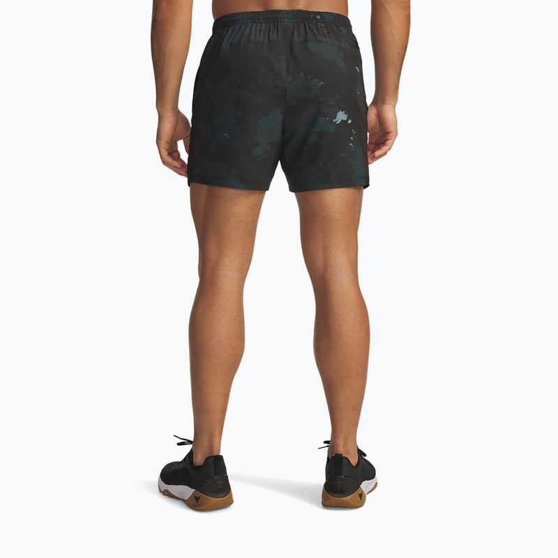 Pánske tréningové šortky Under Armour Project Rock Ultimate black/castlerock 3