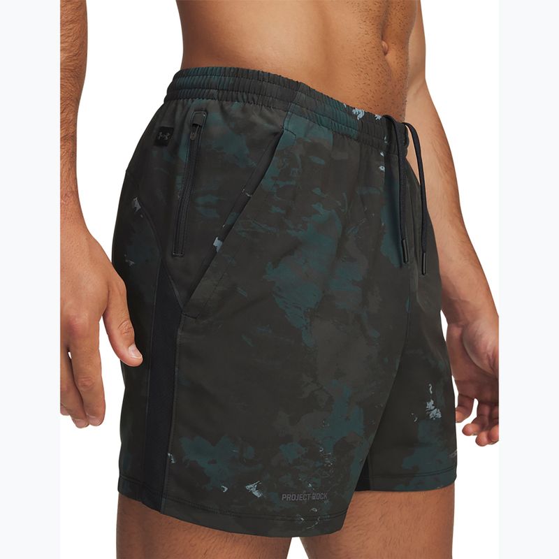Pánske tréningové šortky Under Armour Project Rock Ultimate black/castlerock 4