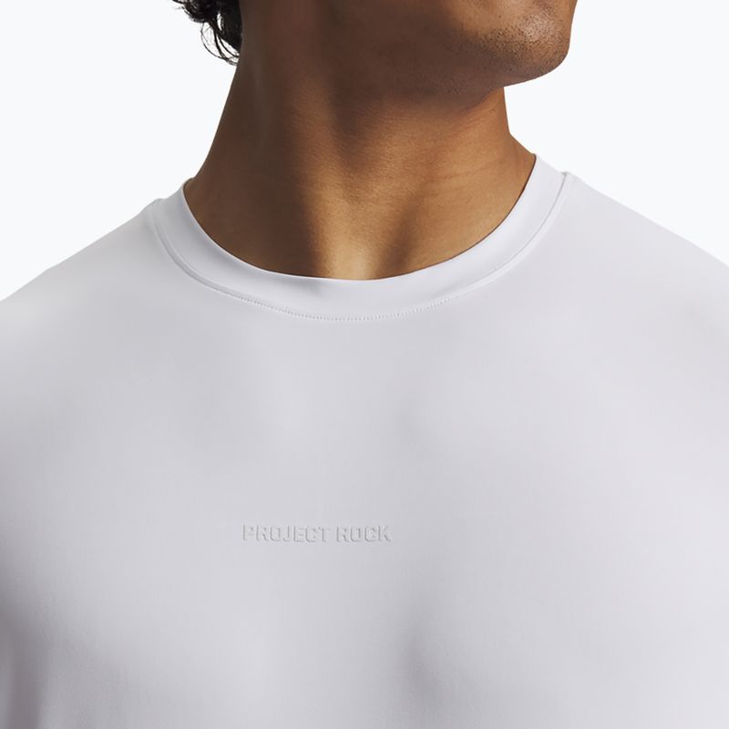 Pánske tréningové tričko Under Armour Project Rck Iso Chill SS white 3