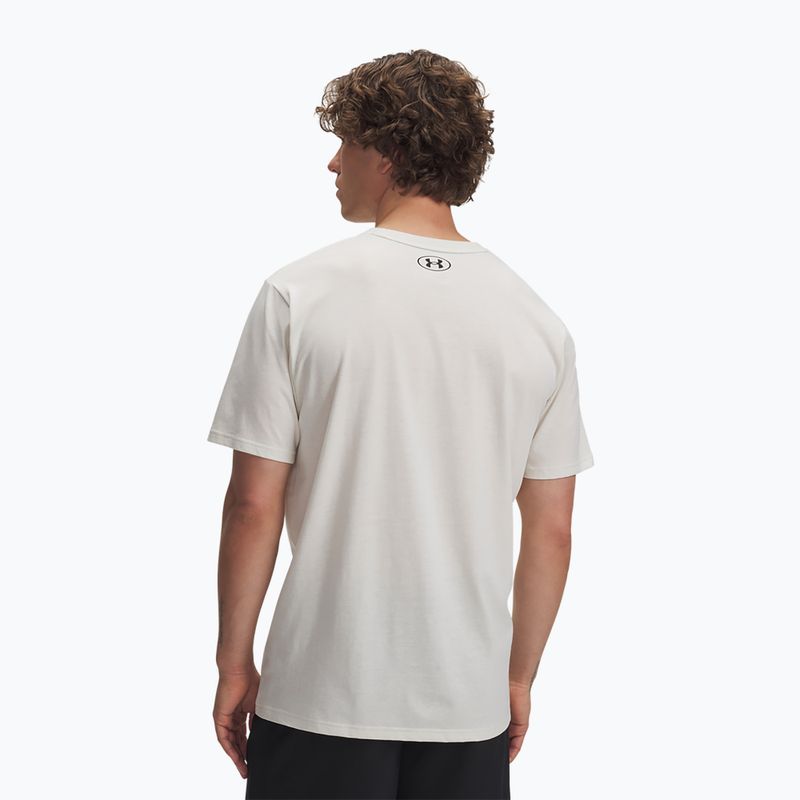 Men's training shirt Under Armour Project Rock Payoff Graphic stone/black 2