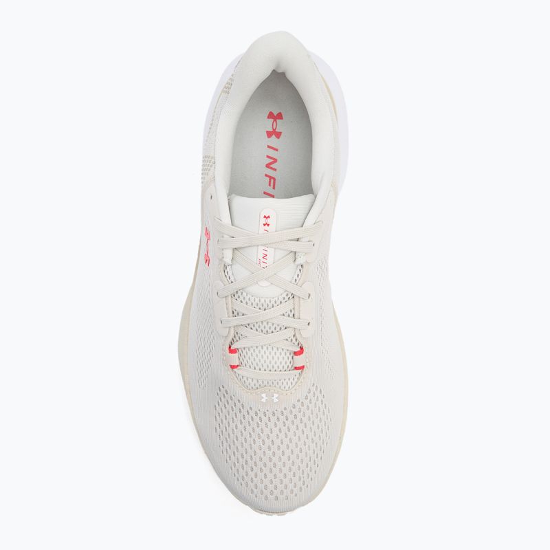 Pánske bežecké topánky Under Armour Innfinite Pro 2 summit white/khaki base/racer red 5