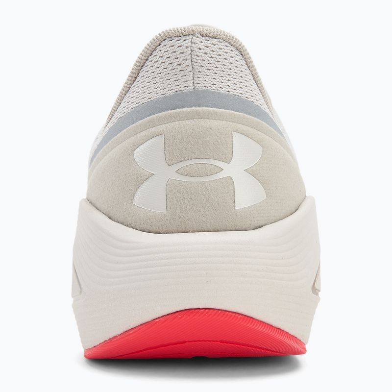 Pánske bežecké topánky Under Armour Sonic 7 summit white/khaki base/racer red 6