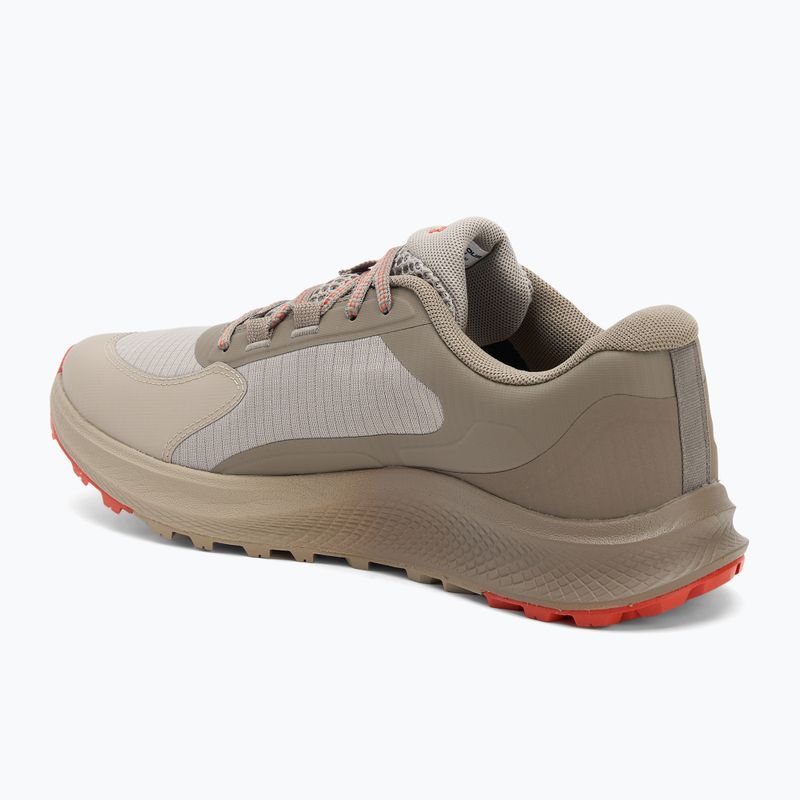 Pánske bežecké topánky Under Armour Charged Bandit Trail 3 timberwolf taupe/taupe dusk/surplus orange 3