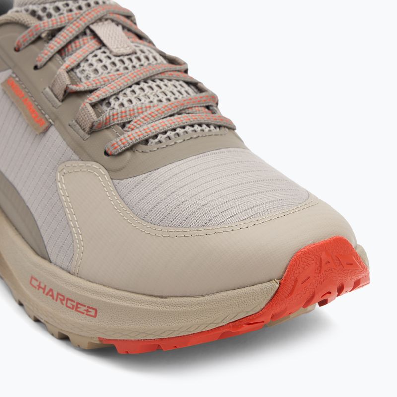 Pánske bežecké topánky Under Armour Charged Bandit Trail 3 timberwolf taupe/taupe dusk/surplus orange 7