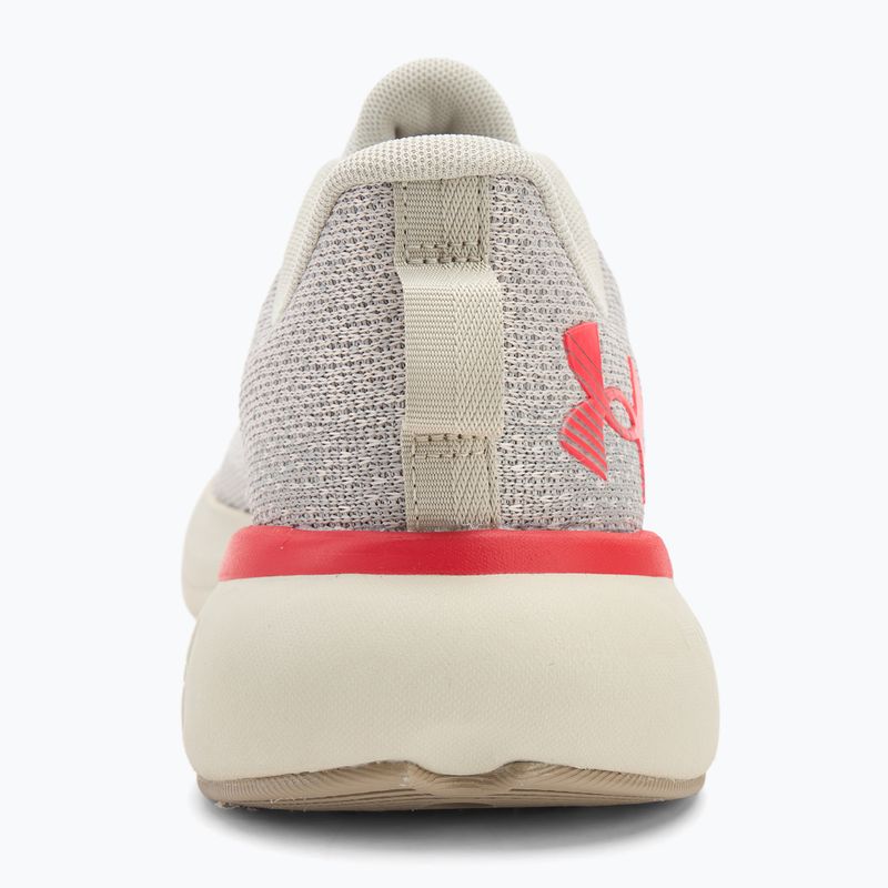 Pánske bežecké topánky Under Armour Infinite summit white/khaki base/racer red 6