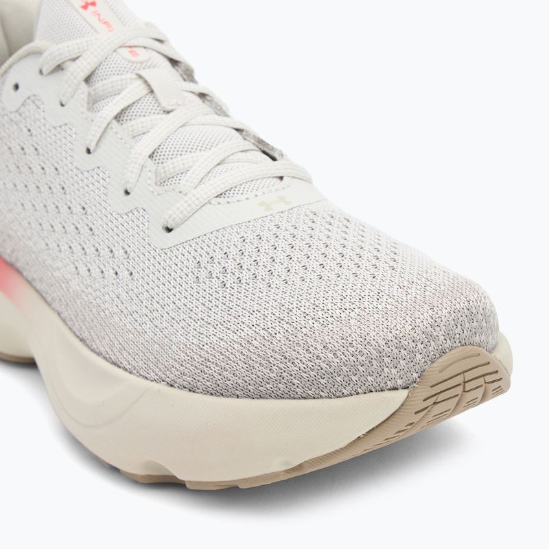 Pánske bežecké topánky Under Armour Infinite summit white/khaki base/racer red 7