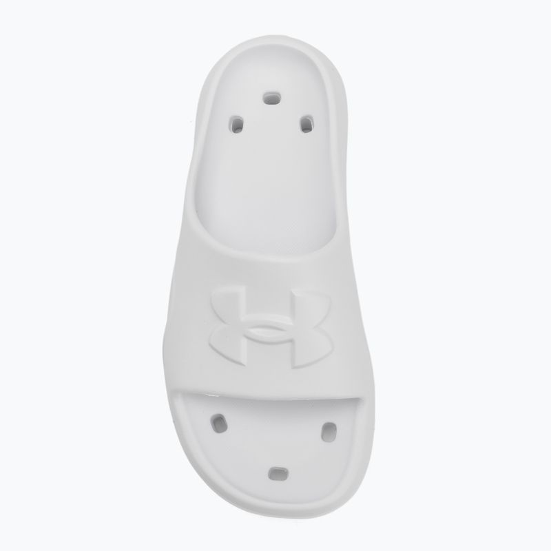 Pánske šľapky Under Armour Locker V Slide white/white/white 5