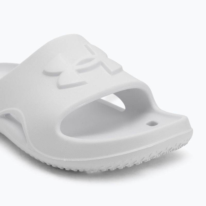 Pánske šľapky Under Armour Locker V Slide white/white/white 7