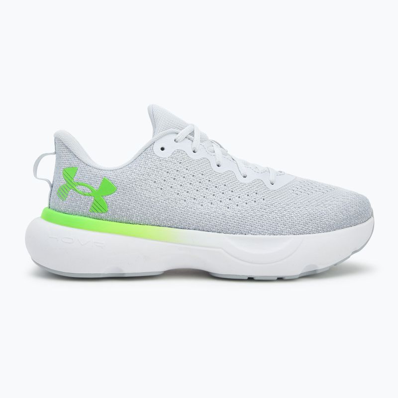 Pánske bežecké topánky Under Armour Infinite distant gray/halo gray/hyper green 2
