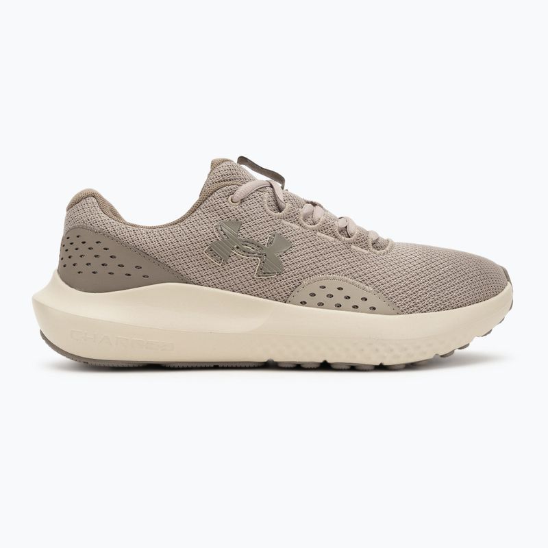 Pánske bežecké topánky Under Armour Charged Surge 4 timberwolf taupe/taupe dusk/taupe dusk 2