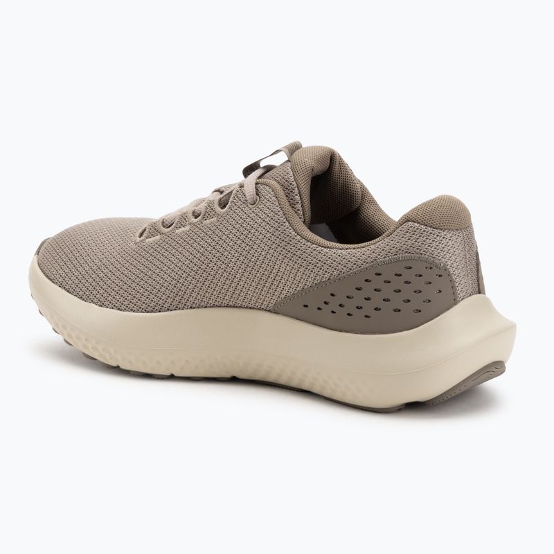 Pánske bežecké topánky Under Armour Charged Surge 4 timberwolf taupe/taupe dusk/taupe dusk 3