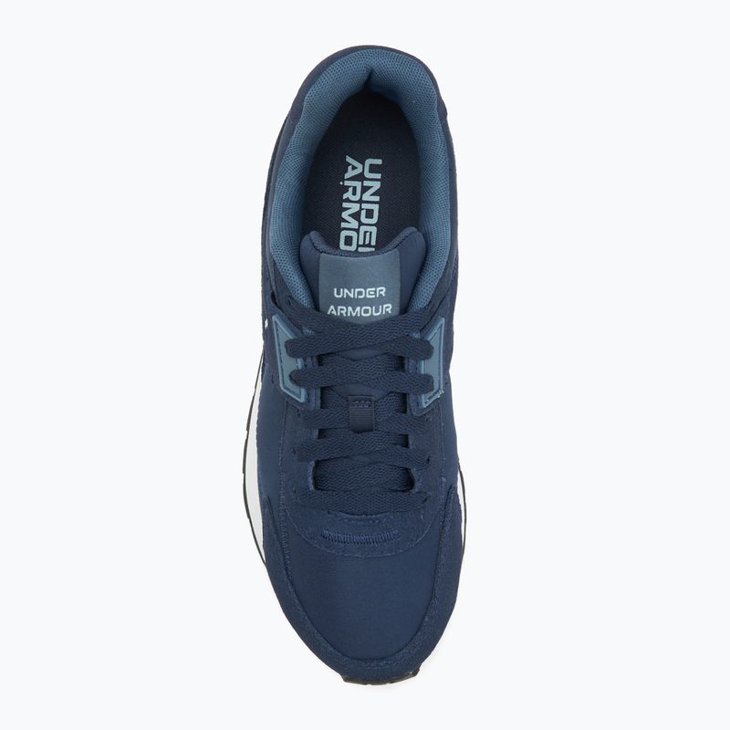 Muške trening cipele Under Armour Essential Runner washed navy/nu blue/blue calm 5