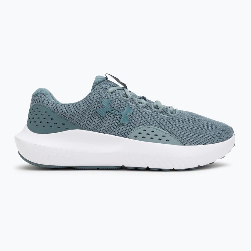 Pánske bežecké topánky Under Armour Charged Surge 4 serpentine/jasper blue/jasper blue 2