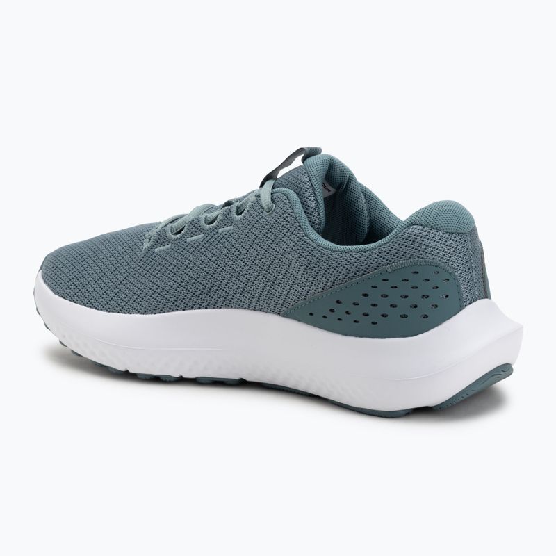 Pánske bežecké topánky Under Armour Charged Surge 4 serpentine/jasper blue/jasper blue 3