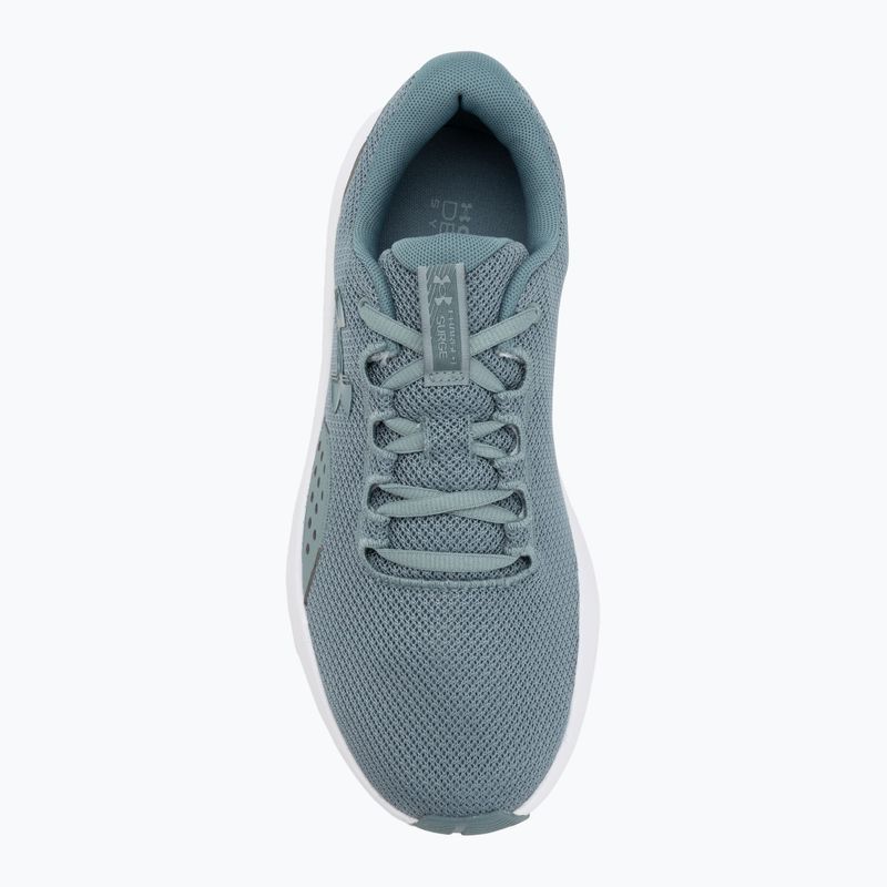 Pánske bežecké topánky Under Armour Charged Surge 4 serpentine/jasper blue/jasper blue 5